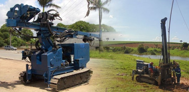 Equipe PS Sondagens em campo